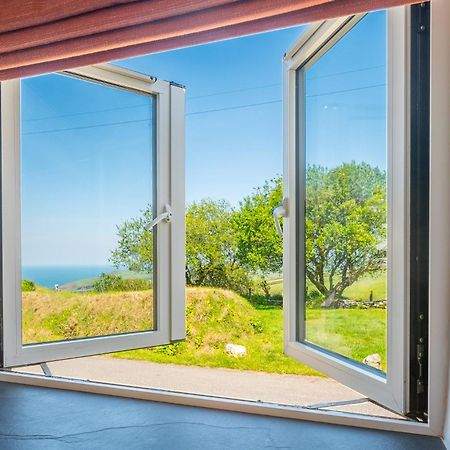 Polrunny Farm Seaberry Cottage With A Sea View And Log Burner Boscastle Eksteriør billede
