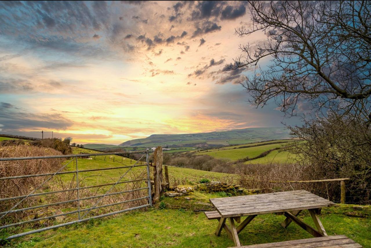 Polrunny Farm Seaberry Cottage With A Sea View And Log Burner Boscastle Eksteriør billede