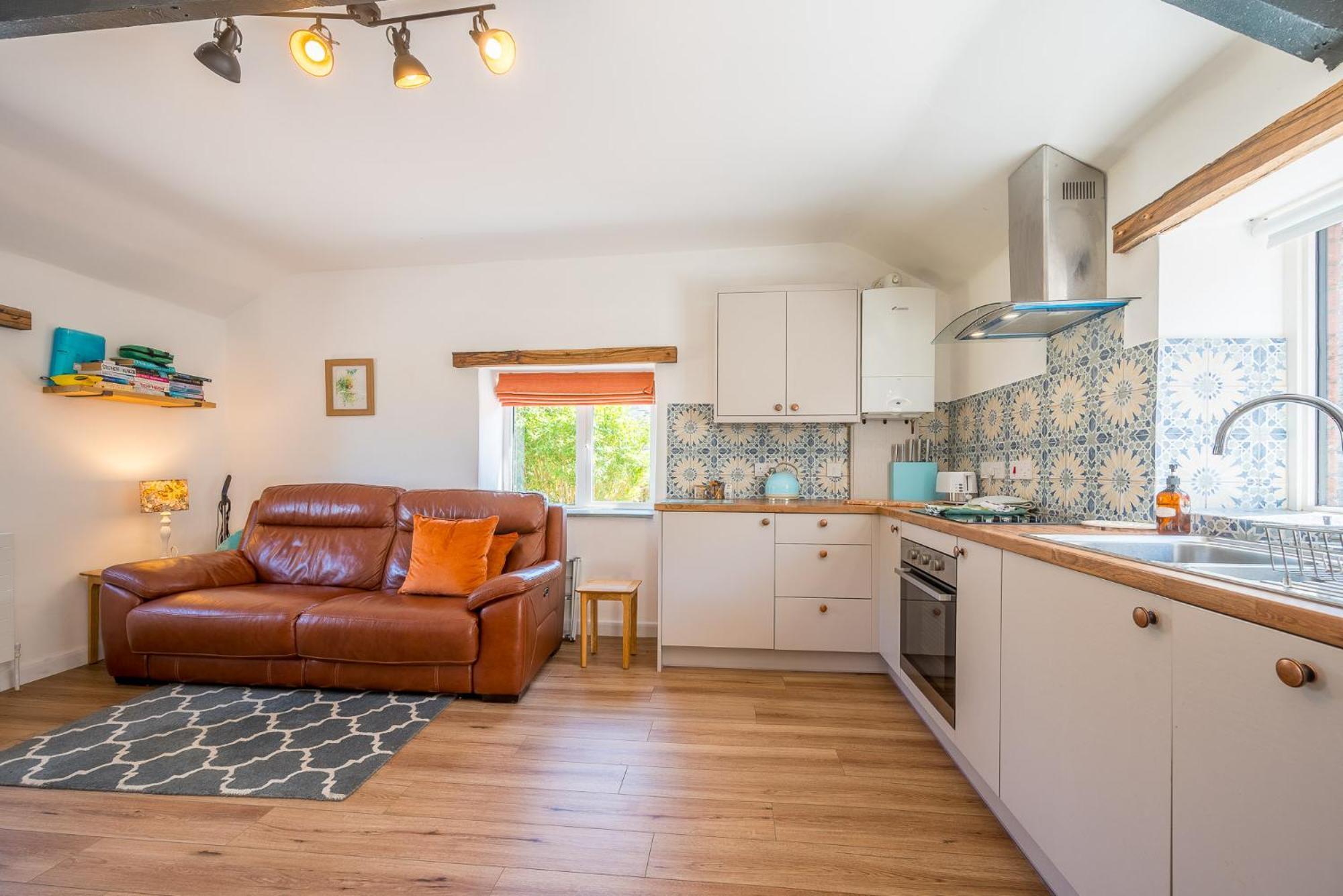 Polrunny Farm Seaberry Cottage With A Sea View And Log Burner Boscastle Eksteriør billede