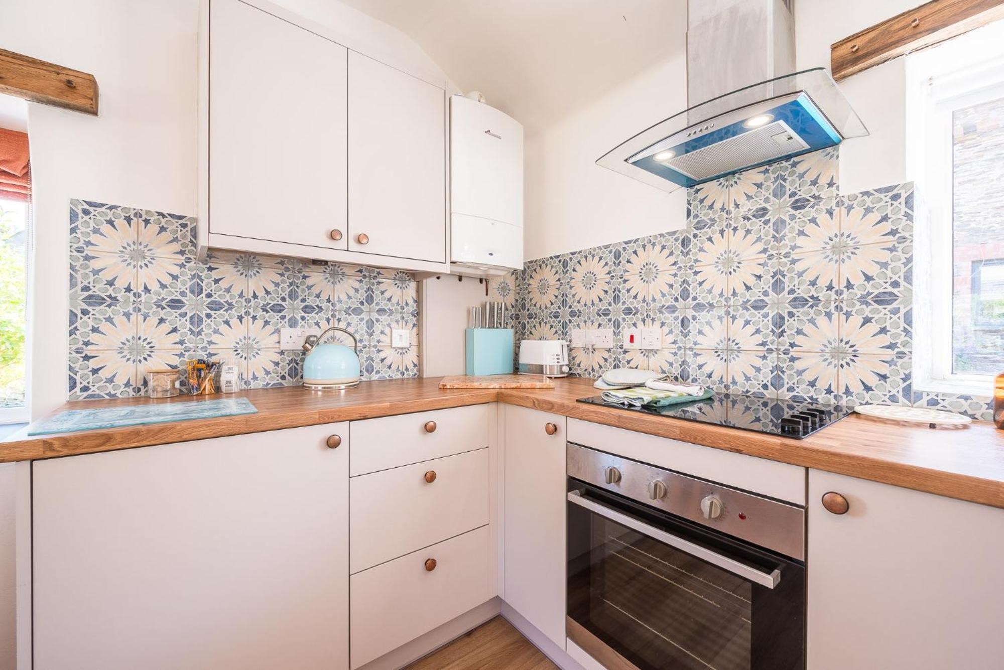 Polrunny Farm Seaberry Cottage With A Sea View And Log Burner Boscastle Eksteriør billede